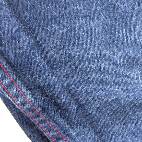 Vintage Rosebud Duds Overalls Girls Size 2T Applique Denim House - Picture 5 of 5